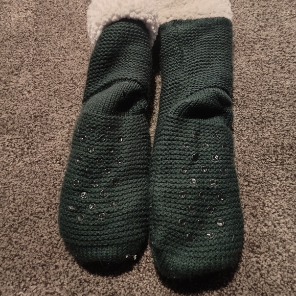 Rooted Soul Slipper Socks Green - Picture 3 of 4